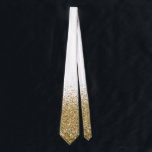 Gold  Fading Waterfall Ombre Glitter look   Tie<br><div class="desc">This design may be personalized by choosing the Edit Design option. You may also transfer onto other items. This design does not contain actual glitter. Contact me at colorflowcreations@gmail.com or use the chat option at the top of the page if you wish to have this design on another product or...</div>