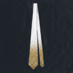 Gold  Fading Waterfall Ombre Glitter look   Tie<br><div class="desc">This design may be personalized by choosing the Edit Design option. You may also transfer onto other items. This design does not contain actual glitter. Contact me at colorflowcreations@gmail.com or use the chat option at the top of the page if you wish to have this design on another product or...</div>