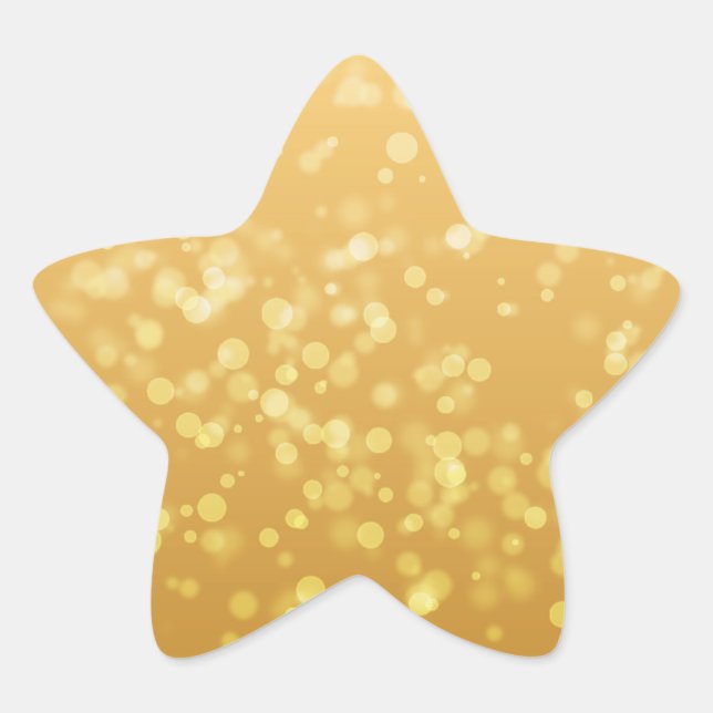 Gold Faux Sticker (Front)