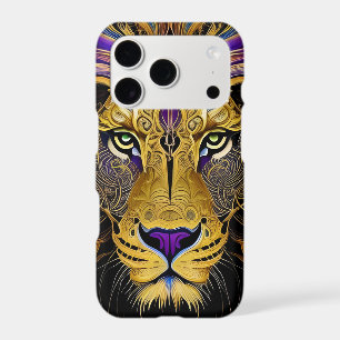 Gold Filigree Lion