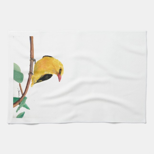 Gold Finch Kitchen Towel (Horizontal)