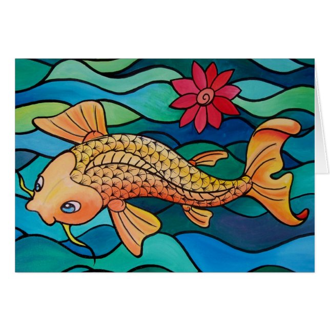 Gold Fish / Koi Pond (Front Horizontal)