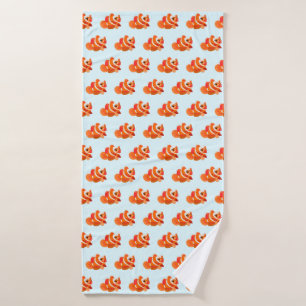 Gold Fishes Bath Towel