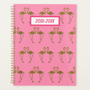 Gold Flamingo Planner