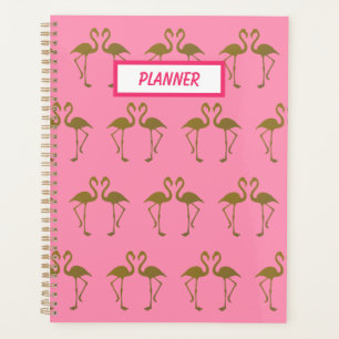 Gold Flamingo Planner