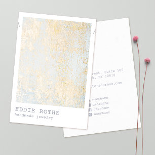  Gold Flecks Necklace Display  Business Card