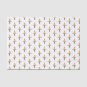 Gold Fleur de Lis French Royal Classy France Paris Tissue Paper