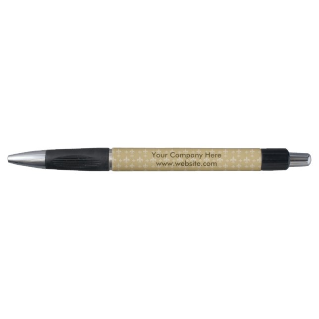 Gold Fleur de Lis Pen (Front)