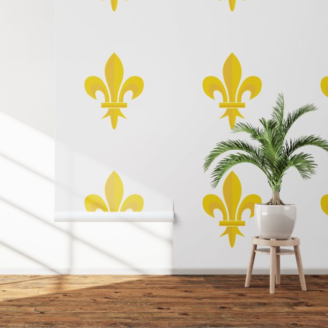 Gold Fleur de Lis Wallpaper (Gold Fleur de Lis Wallpaper)