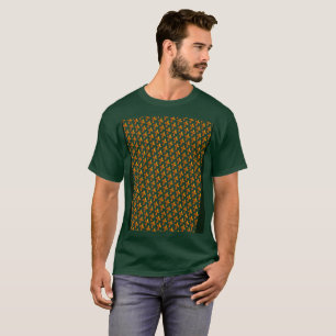 Gold Fleurs de Lis Pattern T-Shirt