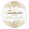 Gold Floral Lace Thank You