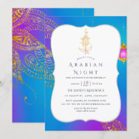 Gold Foil Arabian Nights Themed Party
