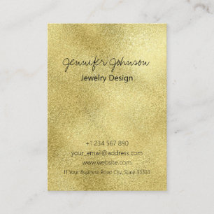 Gold Foil Business Card