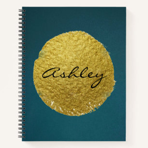 Gold Foil Customizable Personalized Journal