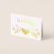 Gold Foil Floral Typography Wedding Invitations