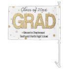 Gold Foil Glitter Confetti Graduation Party Custom