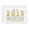 Gold Foil Glitter Graduation Party Invitation