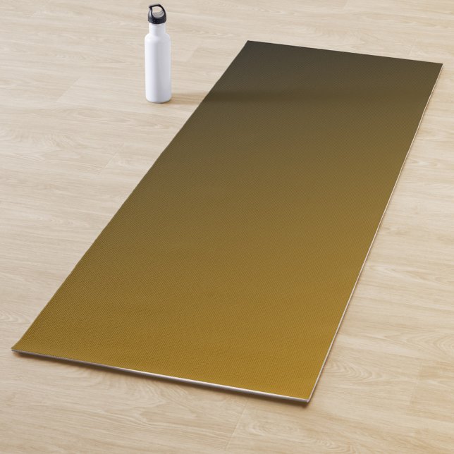 Gold foil gradient Colour  Yoga Mat (Creator Uploaded)