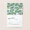 Gold Foil Greenery Calligraphy Gift Certificate