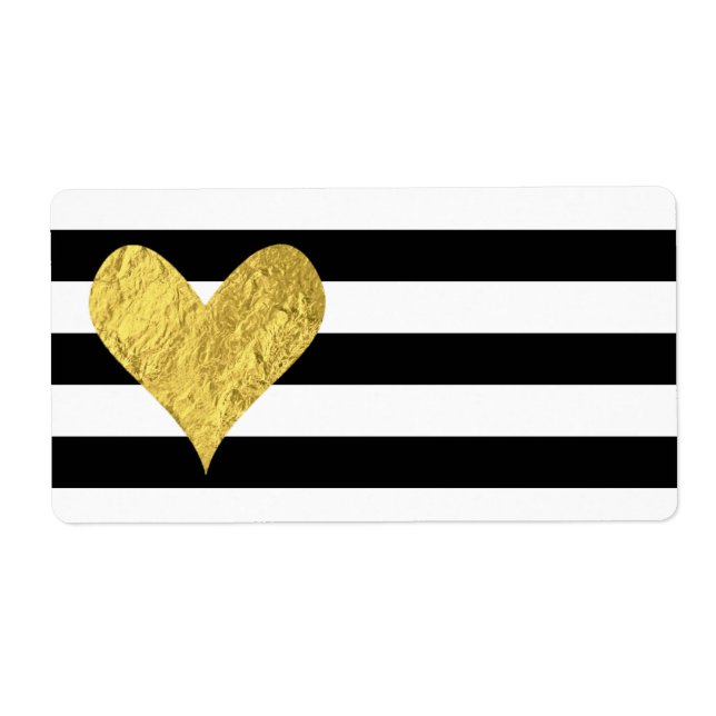 Gold Foil Heart (Front)