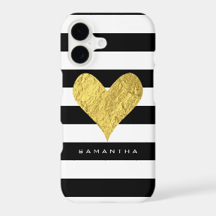 Gold Foil Heart