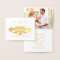 Gold Foil Las Vegas Sign Wedding Save the Date