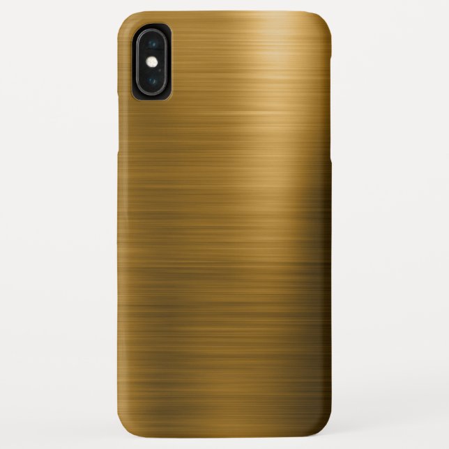 Gold Foil Luxury Metallic Pattern Case-Mate iPhone Case (Back)