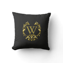 Gold Foil Monogram Emblem | Choose Your Colour