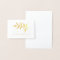 Gold Foil Olive Branch | Wedding