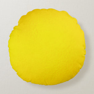 gold foil texture background Shiny yellow leafabst Round Pillow