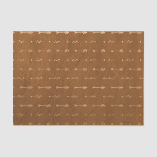 Gold Foil Thanksgiving Tissue Paper (Front)