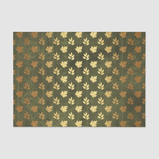 Gold Foil Thanksgiving Tissue Paper (Front)