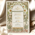 Gold Foil Vintage Wedding Invitations Art Nouveau<br><div class="desc">Art Nouveau Vintage wedding invitations by Alphonse Mucha in a floral, romantic, and whimsical design. Victorian flourishes complement classic art deco fonts. Please enter your custom information, and you're done. If you wish to change the design further, simply click the blue "Customize It" button. Thank you so much for considering...</div>
