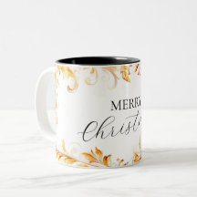 Gold Foliage Simple Christmas