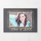 Gold Frame Gray  Background Graduation Photo