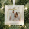 Gold Framed Photo Our First Christmas Married 