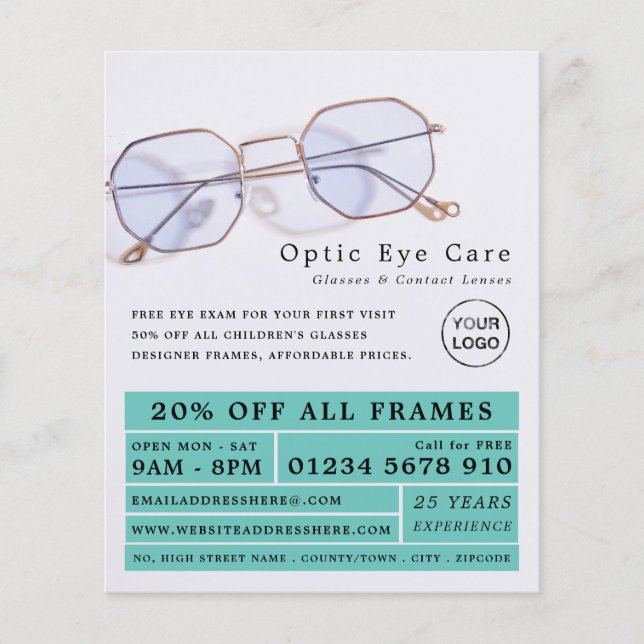Gold Frames, Optician, Technical Practitioner Flye Flyer (Front)