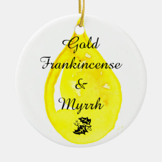 Gold, Frankincense and Myrrh. Ornament