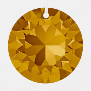 Gold Gem Ornament