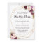 Gold Geometric Burgundy Floral Spanish Wedding