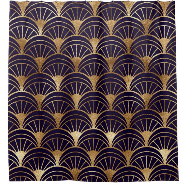 Gold Geometric Shapes Art Deco (Front)