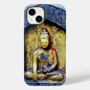 Gold Gilded Buddha Statue Buddhist Art Case-Mate iPhone 14 Case