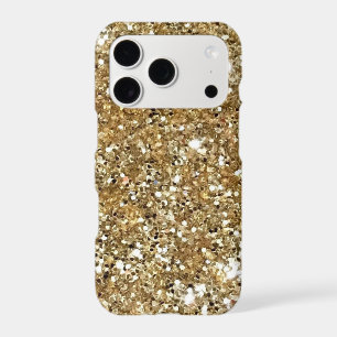 Gold Glam Glitter Sparkles Phone Case