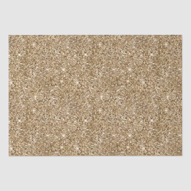 Gold Glam Glitter Tissue Paper (Front)
