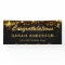 Gold Glamour Glitter Sparkles Graduation Party