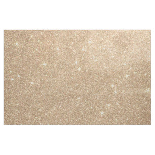 Gold Glitter Chic Glamourous Sparkles Fabric