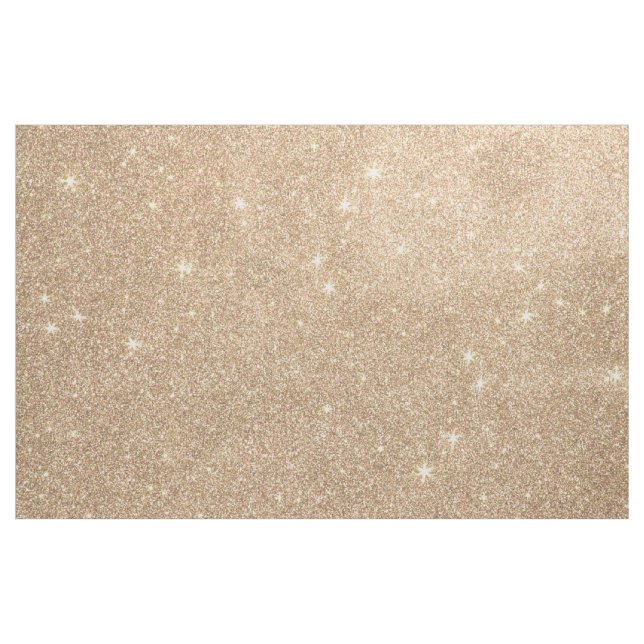 Gold Glitter Chic Glamourous Sparkles Fabric (Yard)