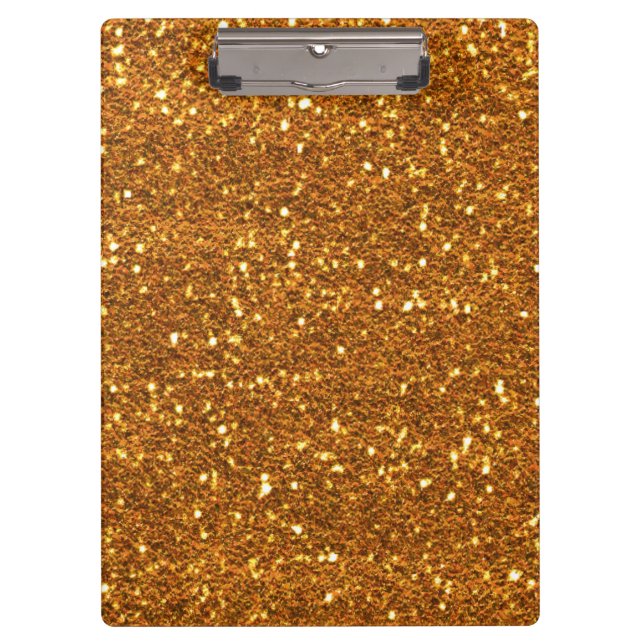 Gold glitter Clipboard (Front)