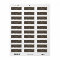 Gold Glitter Confetti Address Labels