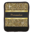 Gold Glitter Confetti Print